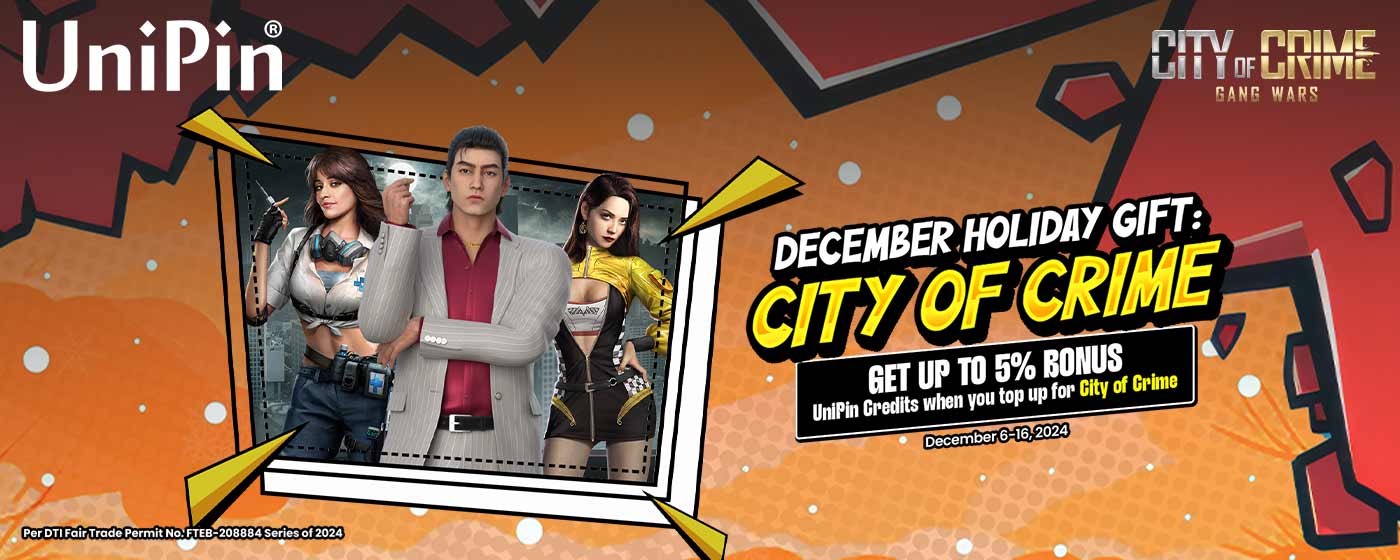 December Holiday Gifts: City of Crime (PH)